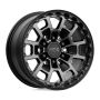 KM718 17X8.5 6X5.5 S-BLK GTCC 18MM