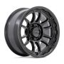 KM727 WRATH 17X8.5 6X5.5 106.1 S-BLK +0