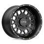 KMC POWERSPORTS GRENADE UTV 15X10 4X137 S-BLK 00MM