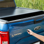 Bedlocker Tonneau Cover W-Explorer Rail Kit 97-03 Ford F-Series Light Duty & 2004 Heritage 8 Foot Long Bed Pace Edwards