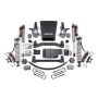 2007-2013 GM 1500 4wd 6 Inch Suspension Lift Kit 5.5 Inch Rear Leaf Spring 2.5 PES C/O Front 2.5 PES P/B Rear BDS Suspension