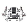 4 Inch Lift Kit FOX 2.5 Performance Elite 5 Inch Block Lift Coil-Over 07-13 Silverado/Sierra 1500 4WD BDS Suspension
