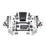 4 Inch Lift Kit FOX 2.0 Performance Elite 5 Inch Block Lift Coil-Over 07-13 Silverado/Sierra 1500 4WD BDS Suspension