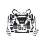 25-Up Silverado/Sierra 1500 4WD 4 Inch Suspension Lift Kit V8 Gas 3 Inch Rear Block Spacer Front Fox 2.0 PS Rear BDS Suspension