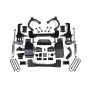 25-Up Silverado/Sierra 1500 4WD 4 Inch Suspension Lift Kit 3.0 Diesel / 2.7 Gas 3 Inch Rear Block Spacer Front Fox 2.0 PS Rear BDS Suspension