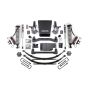 4 Inch Lift Kit FOX 2.0 Performance Elite Leaf Spings Coil-Over 07-13 Silverado/Sierra 1500 4WD BDS Suspension