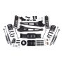 2025 Ram 2500 4WD (Diesel) 6 Inch Radius Arm Suspension Lift Kit, 4.5 Inch Rear Lift, Coil Spring - NX2 Shocks BDS Suspension