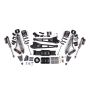 2025 Ram 2500 4WD (Diesel) 4 Inch Radius Arm Suspension Lift Kit W/ Indexing Ring, 2.5 Inch Rear Lift, Coil Spring - Fox 2.5 PES C/O, Fox 2.5 PES Shocks BDS Suspension