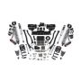 2025 Ram 2500 4WD (Diesel) 4 Inch 4-Link Suspension Lift Kit W/ Indexing Ring, 2.5 Inch Rear Lift, Coil Spring - Fox 2.5 PES C/O, Fox 2.5 IFP PS Shocks BDS Suspension