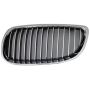 LH GRILLE FITS E92/E93; W/O M PKG; 328I/335i/M3 07-10