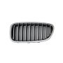 LH GRILLE ASSY F10; STD|LUXURY; W/O NIGHT VISION; BMW 538I/535D/535I/550I/ACTIVEHYBRID 5 14-16