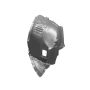 CAPA RT FRT FENDER INNER PANEL E90; 2.5L; SEDAN; FRT BMW 323I 09-11