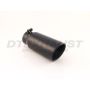 Different Trend Glossy Black Powder Coated Bolt on 5″x12″ Rolled Slant BQ9-405012RBG