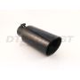 Different Trend Glossy Black Powder Coated Bolt on 6″x15″ Rolled Slant BQ9-506015RBG