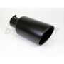 Different Trend Black Powder Coated Bolt on 8″x18″ Rolled Slant BQ9-508018RBK