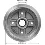 BENDIX DRUM & ROTORS PDR0460 BENDIX Brake Drum