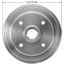 BENDIX DRUM & ROTORS PDR0460 BENDIX Brake Drum