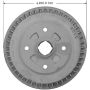 BENDIX DRUM & ROTORS PDR0475 BENDIX Brake Drum