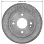 BENDIX DRUM & ROTORS PDR0606 BENDIX Brake Drum