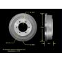 BENDIX DRUM & ROTORS PDR0709 BENDIX Brake Drum