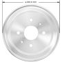 BENDIX DRUM & ROTORS PDR0829 BENDIX Brake Drum