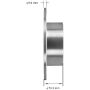 BENDIX DRUM & ROTORS PRT1199 BENDIX Disc Brake Rotor