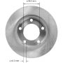 BENDIX DRUM & ROTORS PRT1214 BENDIX Disc Brake Rotor