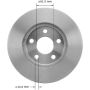BENDIX DRUM & ROTORS PRT1379 BENDIX Disc Brake Rotor