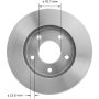 BENDIX DRUM & ROTORS PRT1400 BENDIX Disc Brake Rotor