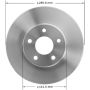 BENDIX DRUM & ROTORS PRT1530 BENDIX Disc Brake Rotor