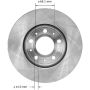 BENDIX DRUM & ROTORS PRT1531 BENDIX Disc Brake Rotor