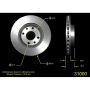 BENDIX DRUM & ROTORS PRT1546 BENDIX Disc Brake Rotor