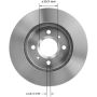 BENDIX DRUM & ROTORS PRT1604 BENDIX Disc Brake Rotor
