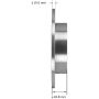 BENDIX DRUM & ROTORS PRT1692 BENDIX Disc Brake Rotor