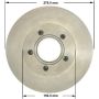 BENDIX DRUM & ROTORS PRT1900 BENDIX Disc Brake Rotor and Hub Assembly