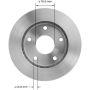 BENDIX DRUM & ROTORS PRT1940 BENDIX Disc Brake Rotor