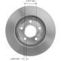 BENDIX DRUM & ROTORS PRT5150 BENDIX Disc Brake Rotor