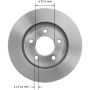 BENDIX DRUM & ROTORS PRT5152 BENDIX Disc Brake Rotor