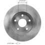 BENDIX DRUM & ROTORS PRT5254 BENDIX Disc Brake Rotor