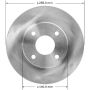 BENDIX DRUM & ROTORS PRT5273 BENDIX Disc Brake Rotor