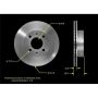 BENDIX DRUM & ROTORS PRT5472 BENDIX Disc Brake Rotor