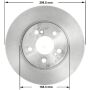 BENDIX DRUM & ROTORS PRT5493 BENDIX Disc Brake Rotor