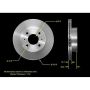 BENDIX DRUM & ROTORS PRT5498 BENDIX Disc Brake Rotor