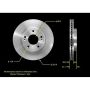 BENDIX DRUM & ROTORS PRT5505 BENDIX Disc Brake Rotor