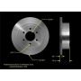 BENDIX DRUM & ROTORS PRT5521 BENDIX Disc Brake Rotor