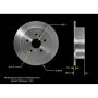 BENDIX DRUM & ROTORS PRT5550 BENDIX Disc Brake Rotor