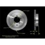BENDIX DRUM & ROTORS PRT5570 BENDIX Disc Brake Rotor
