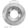 BENDIX DRUM & ROTORS PRT5630 BENDIX Disc Brake Rotor