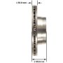 BENDIX DRUM & ROTORS PRT5689 BENDIX Disc Brake Rotor