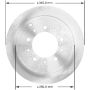 BENDIX DRUM & ROTORS PRT5719 BENDIX Disc Brake Rotor